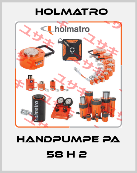 HANDPUMPE PA 58 H 2  Holmatro