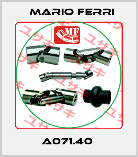 A071.40  Mario Ferri