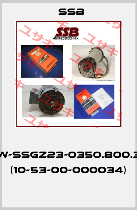  DW-SSGZ23-0350.800.30 (10-53-00-000034)  SSB-Elektromaschinen GmbH & Co. KG