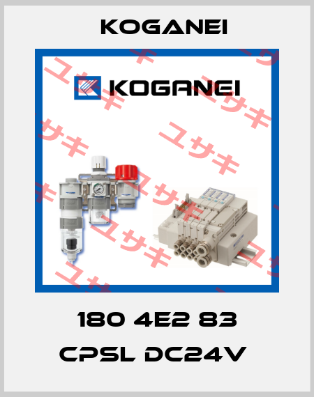 180 4E2 83 CPSL DC24V  Koganei