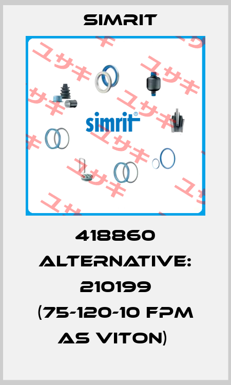 418860 ALTERNATIVE: 210199 (75-120-10 FPM AS Viton)  SIMRIT