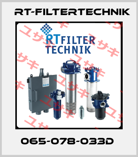 065-078-033D  RT-Filtertechnik