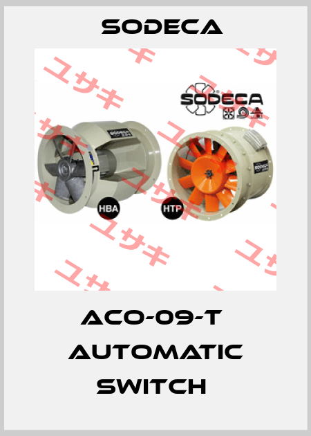 ACO-09-T  AUTOMATIC SWITCH  Sodeca