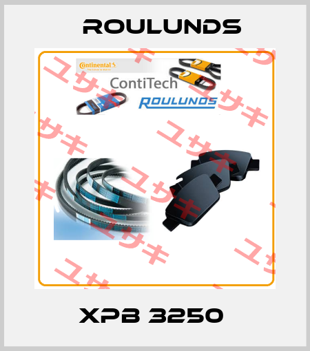 XPB 3250  Roulunds