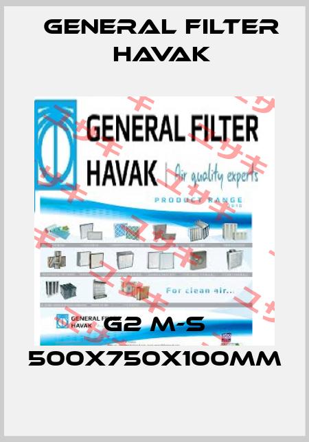G2 M-S 500x750x100mm General Filter Havak