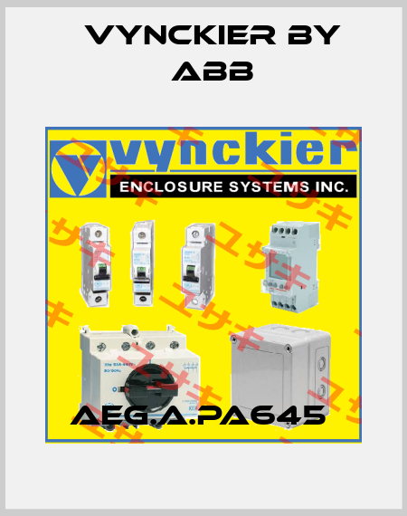 AEG.A.PA645  Vynckier by ABB