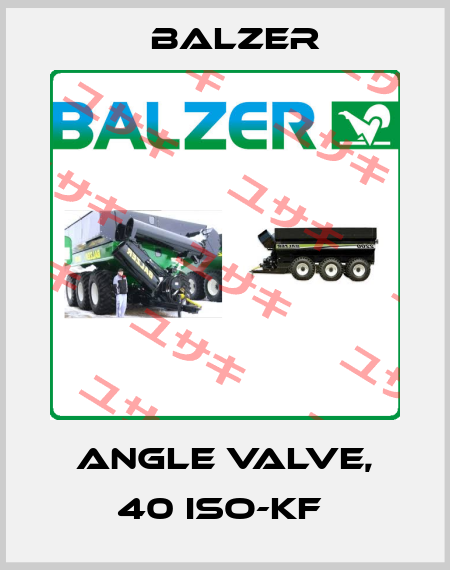 ANGLE VALVE, 40 ISO-KF  Balzer
