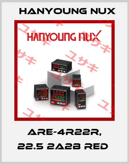 ARE-4R22R, 22.5 2A2B RED  HanYoung NUX