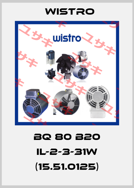 Bq 80 B20 IL-2-3-31W (15.51.0125) Wistro