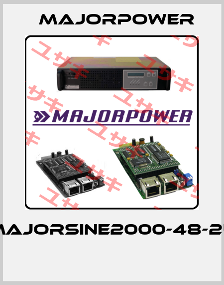 MAJORSINE2000-48-2U  Majorpower