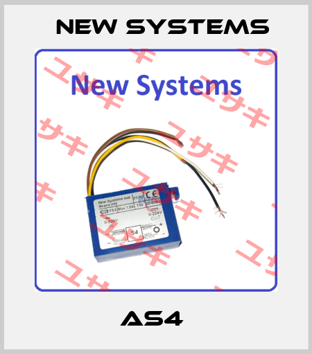 AS4  new systems