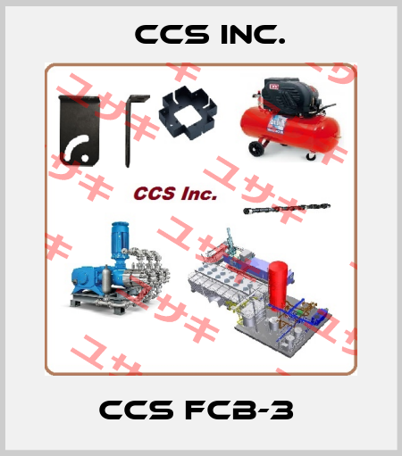 CCS FCB-3  CCS Inc.