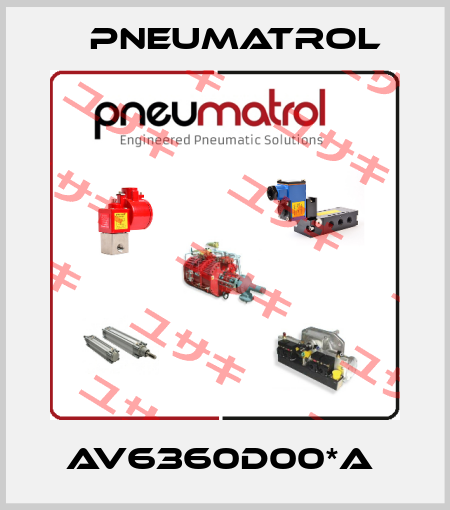 AV6360D00*A  Pneumatrol