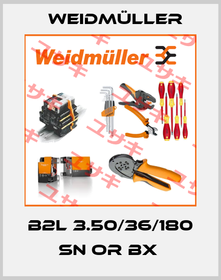 B2L 3.50/36/180 SN OR BX  Weidmüller