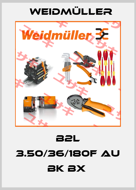 B2L 3.50/36/180F AU BK BX  Weidmüller