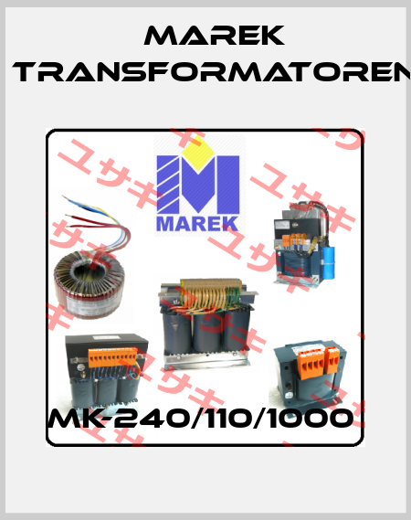 MK-240/110/1000  Marek Transformatoren