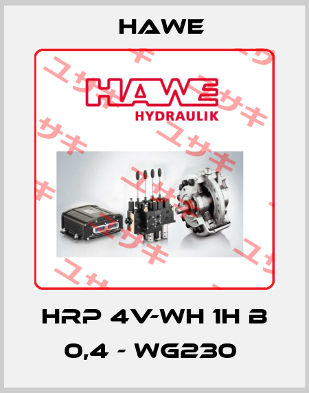 HRP 4V-WH 1H B 0,4 - WG230  Hawe