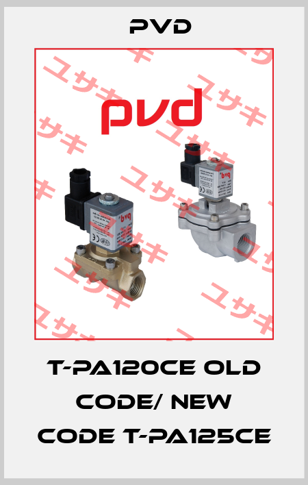 T-PA120CE old code/ new code T-PA125CE Pvd