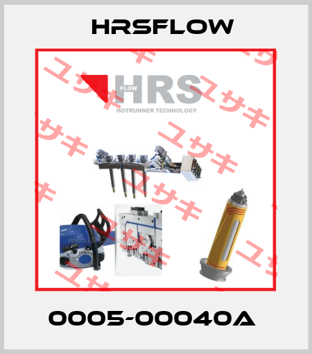 0005-00040A  HRSflow