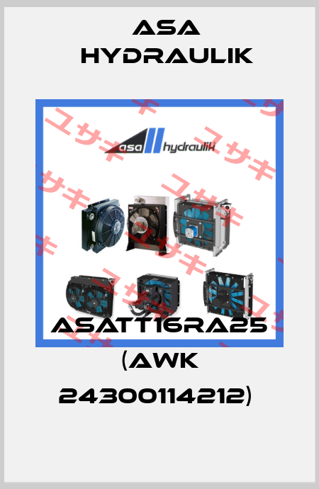 ASATT16RA25 (AWK 24300114212)  ASA Hydraulik