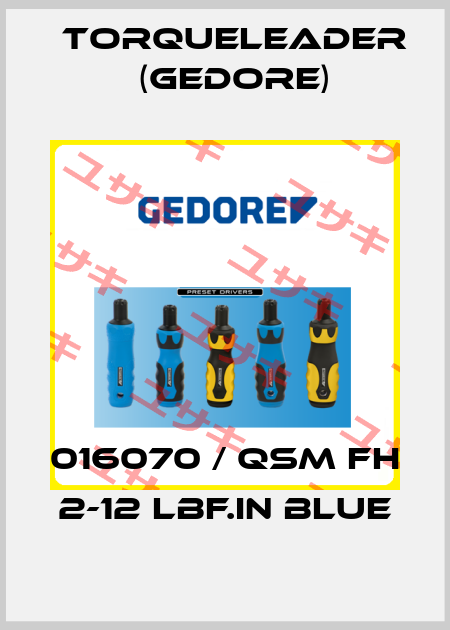 016070 / QSM FH 2-12 lbf.in BLUE Torqueleader (Gedore)