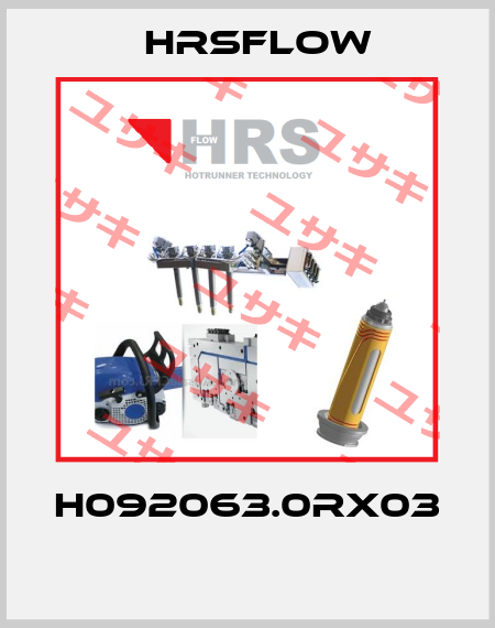 H092063.0RX03  HRSflow