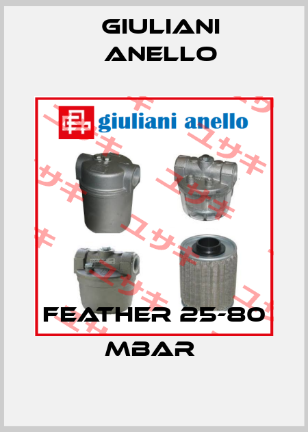 feather 25-80 mbar  Giuliani Anello