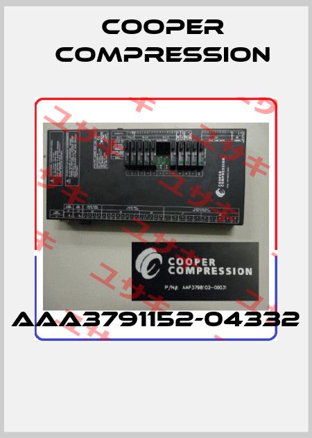 AAA3791152-04332   Cooper Compression