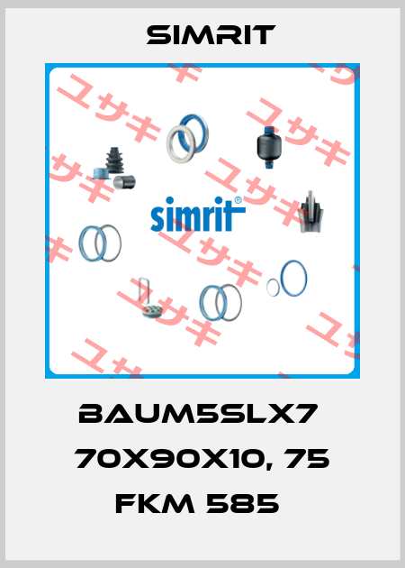 BAUM5SLX7  70X90X10, 75 FKM 585  SIMRIT