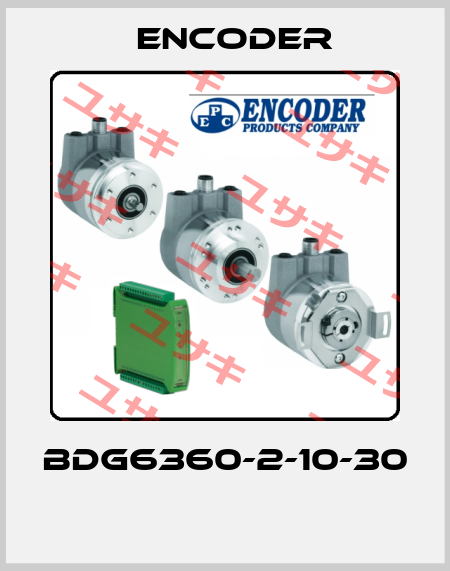 BDG6360-2-10-30  Encoder