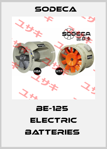 BE-125  ELECTRIC BATTERIES  Sodeca