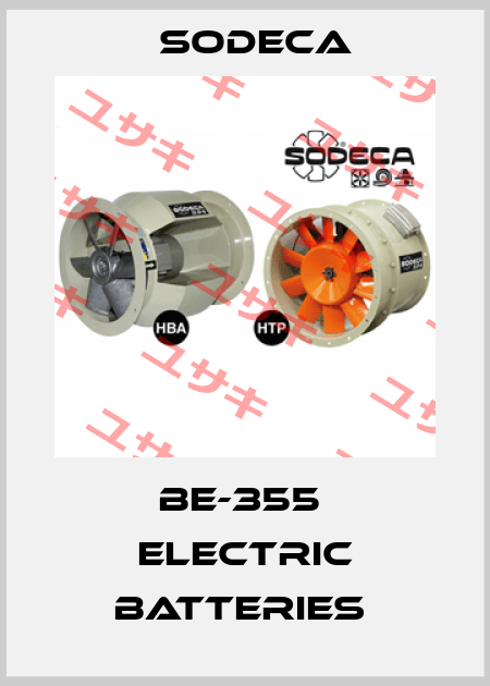 BE-355  ELECTRIC BATTERIES  Sodeca