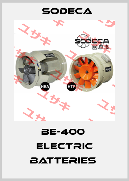 BE-400  ELECTRIC BATTERIES  Sodeca