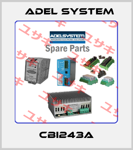 CBI243A ADEL System