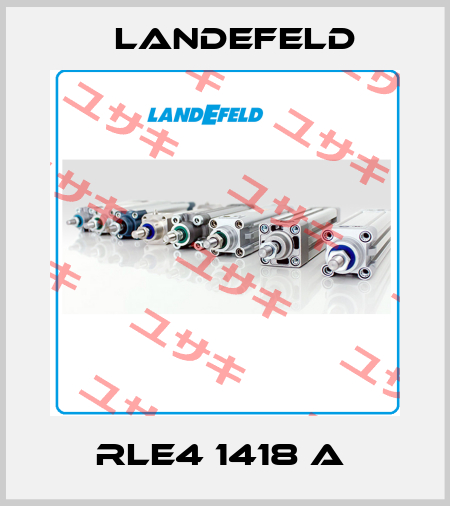 RLE4 1418 A  Landefeld