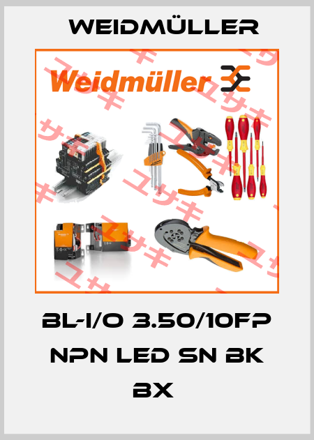 BL-I/O 3.50/10FP NPN LED SN BK BX  Weidmüller