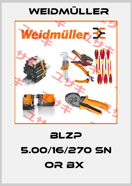 BLZP 5.00/16/270 SN OR BX  Weidmüller