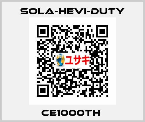 CE1000TH  Sola-Hevi-Duty