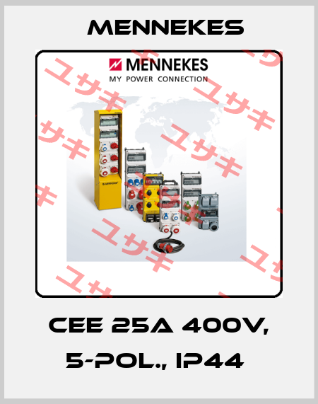 CEE 25A 400V, 5-POL., IP44  Mennekes