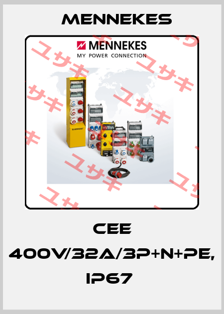 CEE 400V/32A/3P+N+PE, IP67  Mennekes