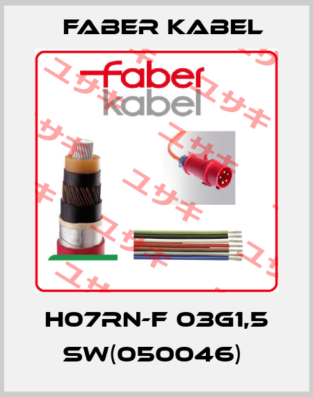 H07RN-F 03G1,5 SW(050046)  Faber Kabel