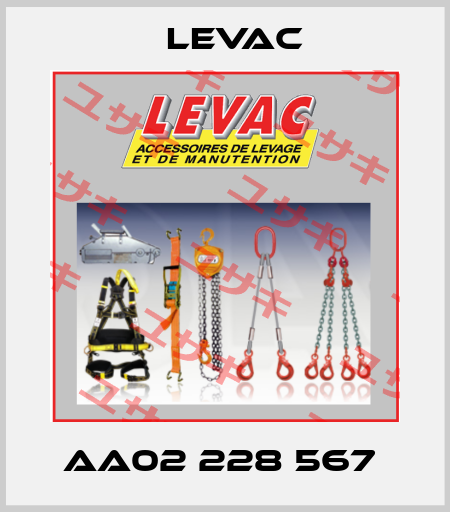 AA02 228 567  LEVAC