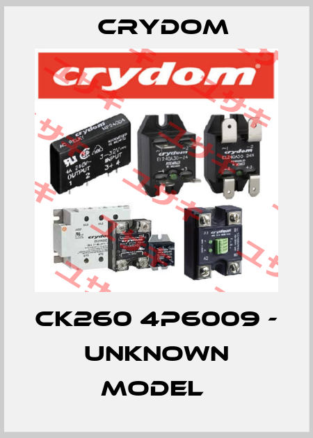CK260 4P6009 - UNKNOWN MODEL  Crydom