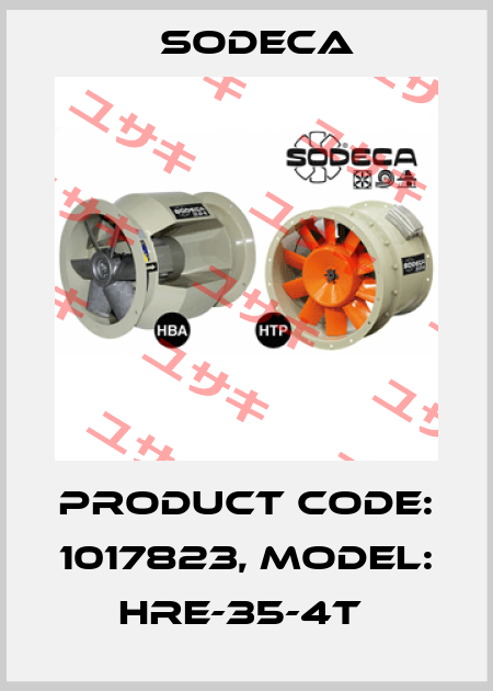 Product Code: 1017823, Model: HRE-35-4T  Sodeca