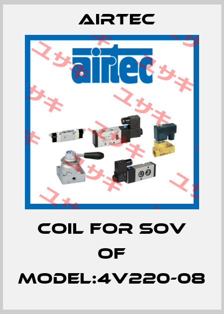 COIL FOR SOV OF MODEL:4V220-08 Airtec