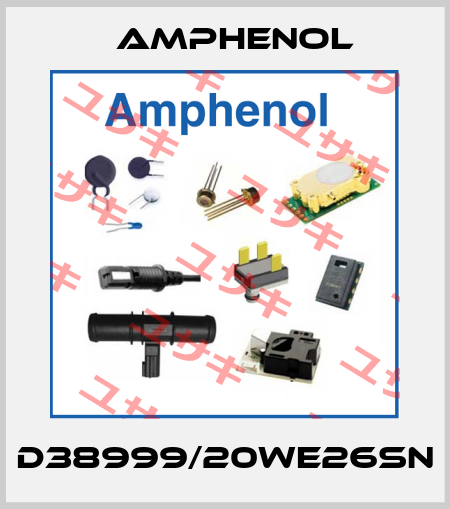 D38999/20WE26SN Amphenol