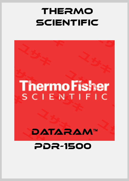 DataRAM™ pDR-1500  Thermo Scientific