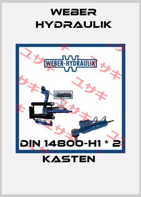 DIN 14800-H1 * 2 KASTEN  Weber Hydraulik