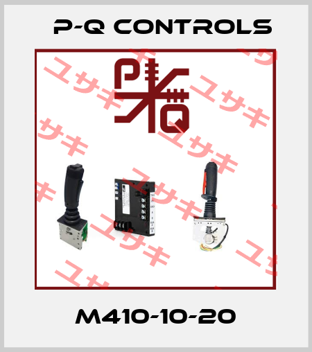M410-10-20 P-Q Controls