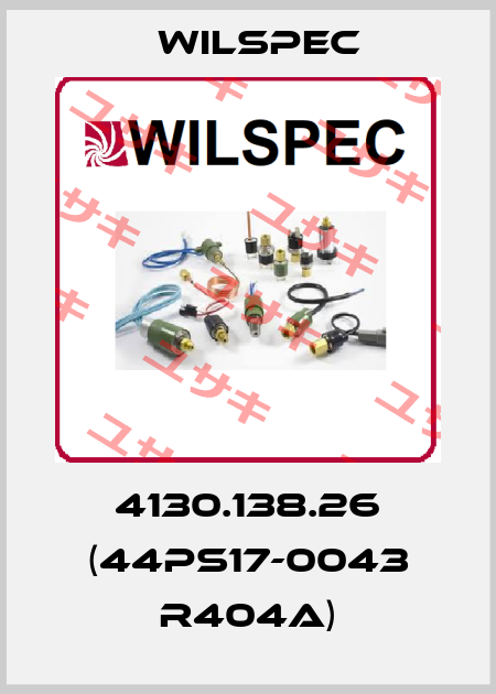 4130.138.26 (44PS17-0043 R404A) Wilspec